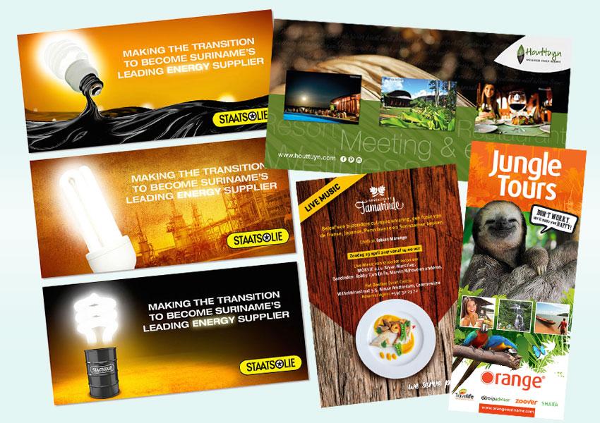 graphic design suriname, grafische vormgeving, suriname